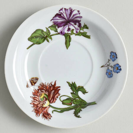 Caroline Saucer for Flat Demitasse Cup
