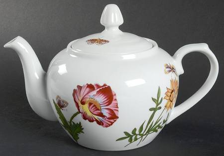 Caroline Tea Pot & Lid w/Infuser