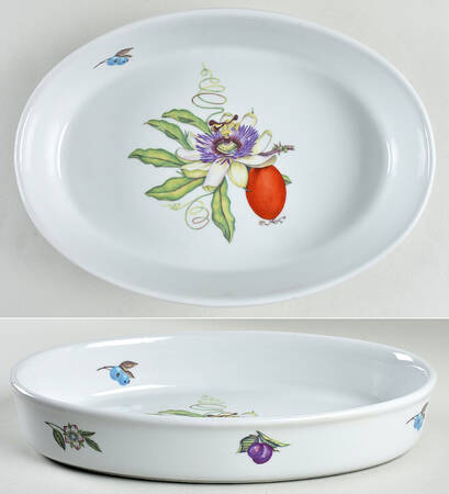 Catherine 13" Oval Baker