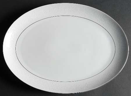 Chantilly Lace 16" Oval Serving Platter