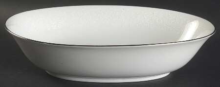 Chantilly Lace 10" Oval Vegetable Bowl