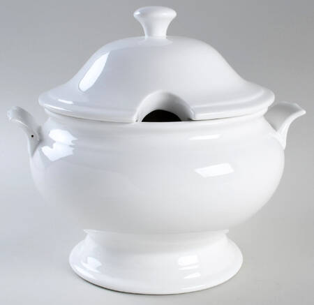 Classic White (Smooth) Tureen &  Lid