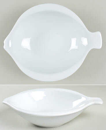 Classic White (Smooth) 9" Fish Shaped Bowl