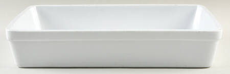 Classic White (Smooth) 12" Rectangular Baker