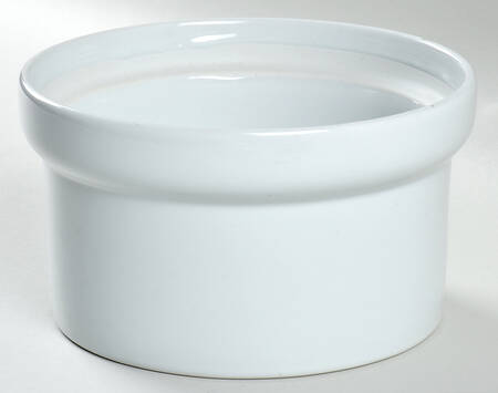 Classic White (Smooth) 1 Qt Round Casserole No Lid