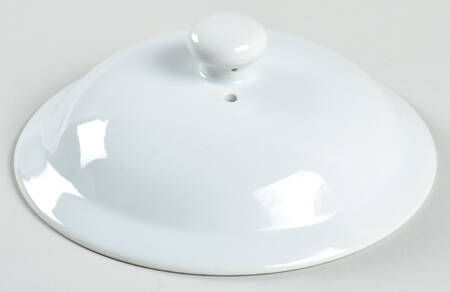 Classic White (Smooth) Lid for 1 Qt Round Casserole
