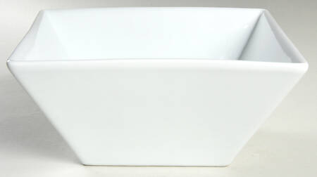 Classic White (Smooth) 9" Square Salad Serving Bowl