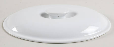 Classic White (Smooth) Lid for 1.25 Qt Oval Covered Casserole