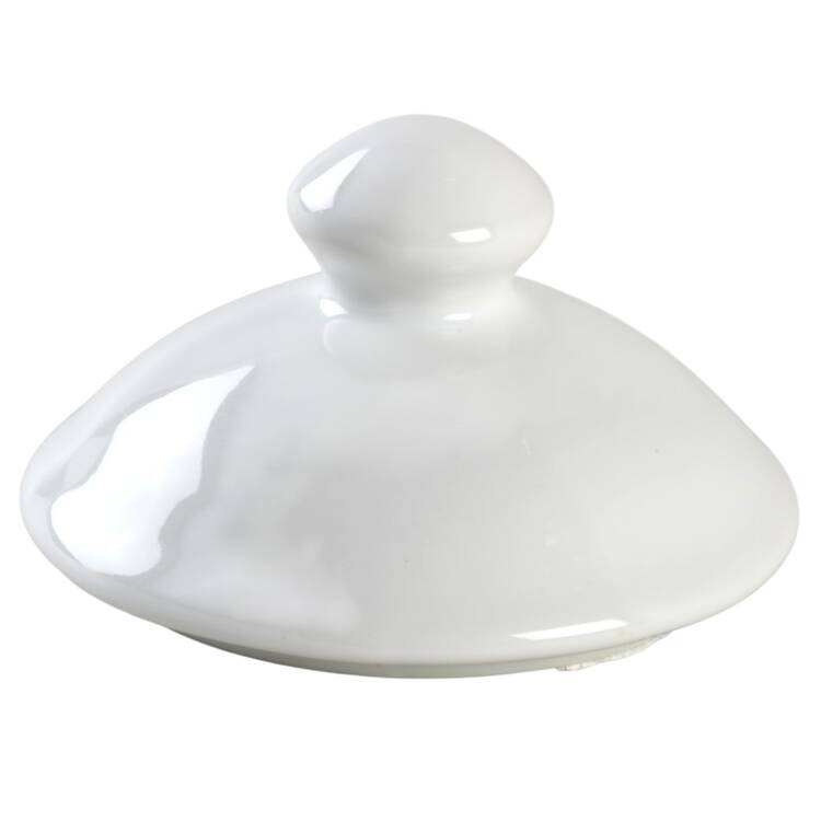Classic White (Smooth) Lid for Sugar Bowl