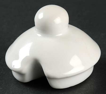Classic White (Smooth) Lid for Mini Sugar Bowl