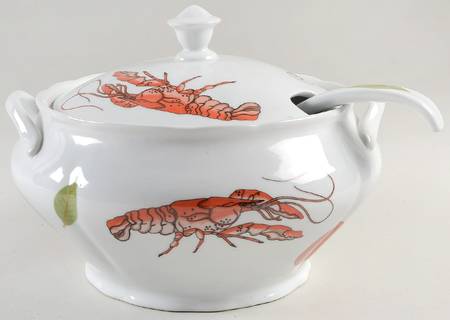 El Mar Tureen & Lid w/Ladle