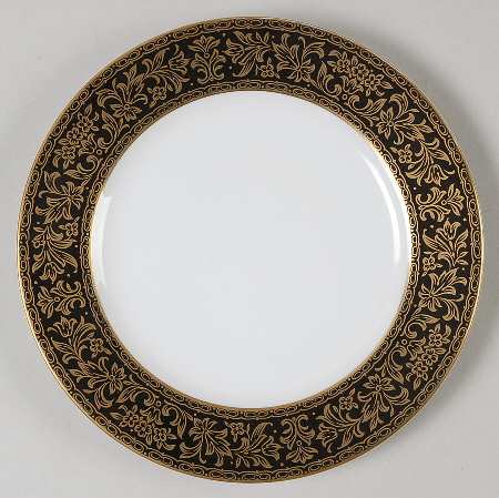 Ebony Bread & Butter Plate
