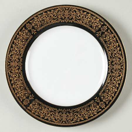 Ebony Bread & Butter Plate