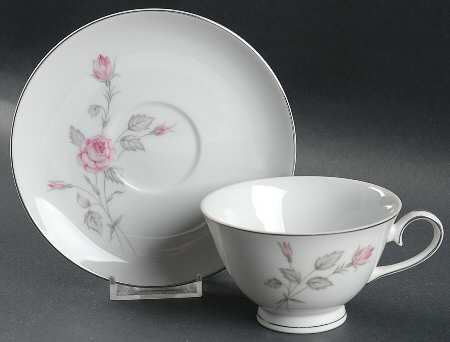 First Love Footed Cup & Saucer Set