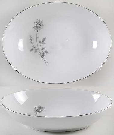Lasting Love 10" Oval Vegetable Bowl