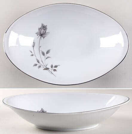 Lasting Rose 11" Oval Vegetable Bowl