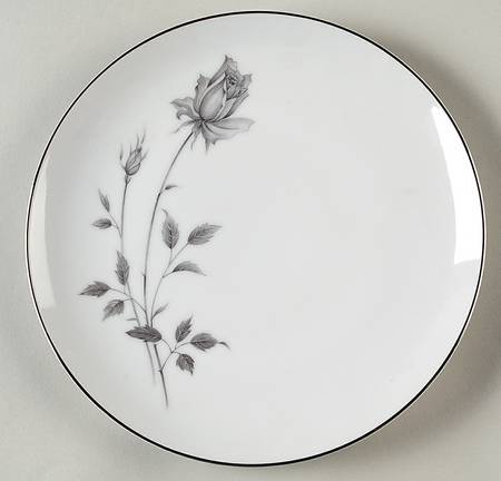 Lasting Rose Salad Plate
