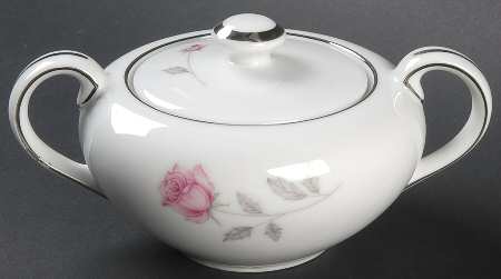 Spring Bouquet Sugar Bowl & Lid