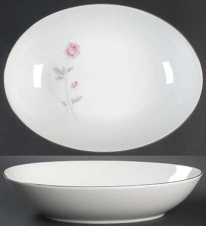 Spring Bouquet 10" Oval Vegetable Bowl