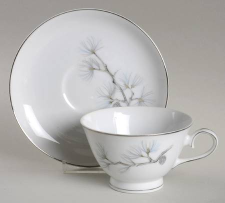 Tranquility Footed Cup & Saucer Set