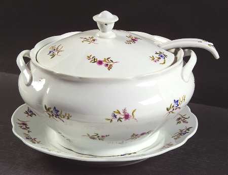Versailles (Scalloped) Tureen & Lid w/Ladle & Underplate