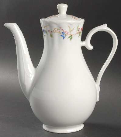 Versailles (Scalloped) Coffee Pot & Lid