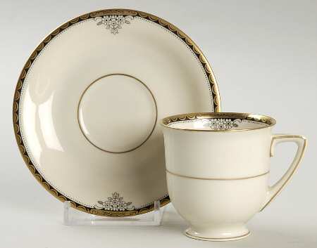 Berkeley Square Footed Demitasse Cup & Saucer Set
