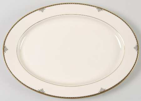 Berkeley Square 14" Oval Serving Platter by Community