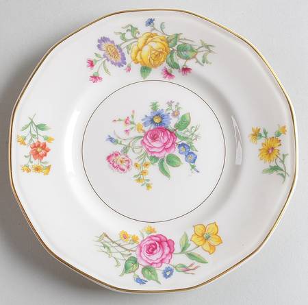 Bouquet Bread & Butter Plate