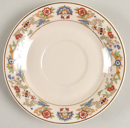 Brocade (American) Saucer