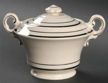 Columbia Cream Sugar Bowl & Lid