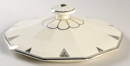 Deauville (White, 10 Sided) Lid for Round Vegetable