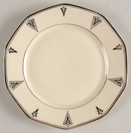Deauville (White, 10 Sided) Bread & Butter Plate