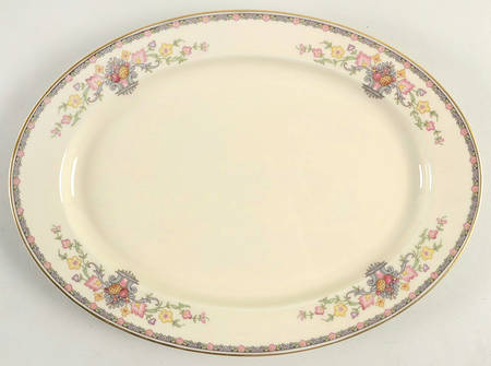 King Cedric 12" Oval Serving Platter