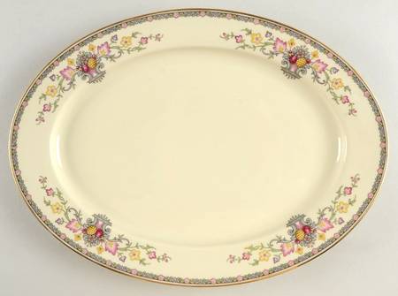 King Cedric 14" Oval Serving Platter