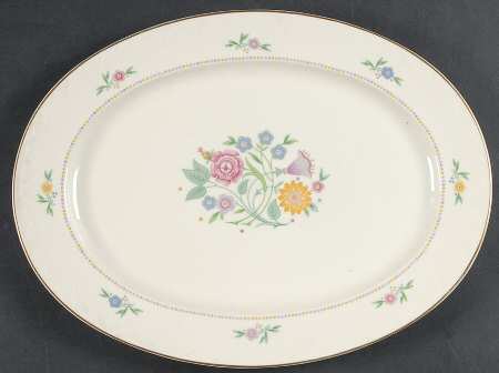Lady Hamilton 14" Oval Serving Platter