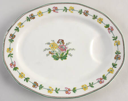 Primrose 13" Oval Serving Platter by Community
