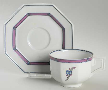Ibis Flat Cup & Saucer Set