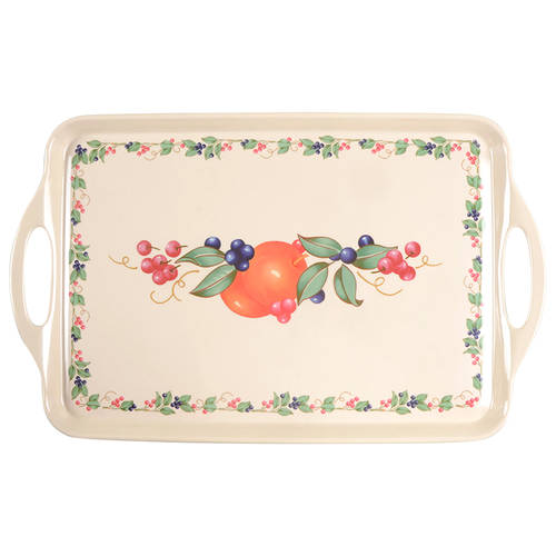 Abundance (Corelle) Handled Melamine Tray