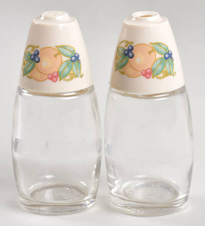 Abundance (Corelle) Glassware Salt and Pepper Set by Corning Corelle