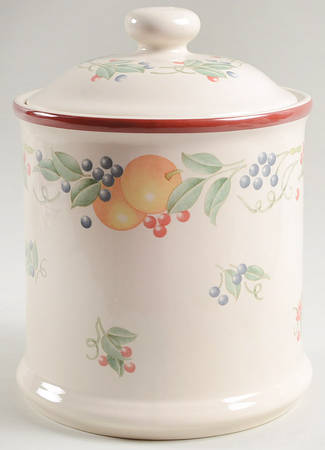 Abundance (Corelle) Large Canister & Lid
