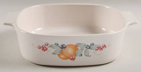 Abundance (Corelle) 2 Quart Square Casserole No Lid