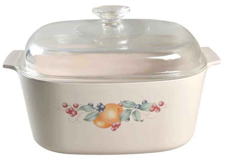Abundance (Corelle) 5 Quart Square Casserole with Lid