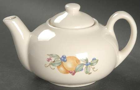Abundance (Corelle) Individual Teapot & Lid