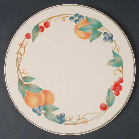 Abundance (Corelle) 10" Individual Tin Round Stove Cover by Corning Corelle
