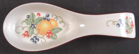 Abundance (Corelle) Spoon Rest/Holder (Holds 1 Spoon) by Corning Corelle