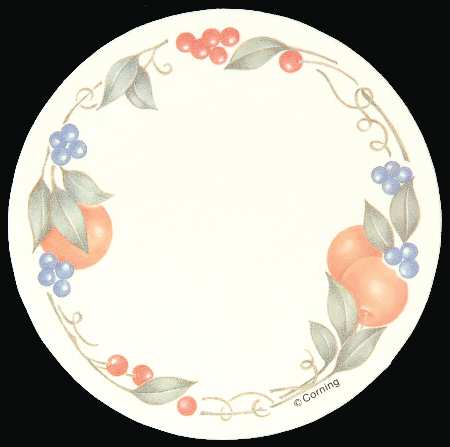 Abundance (Corelle) Vinyl Coaster by Corning Corelle