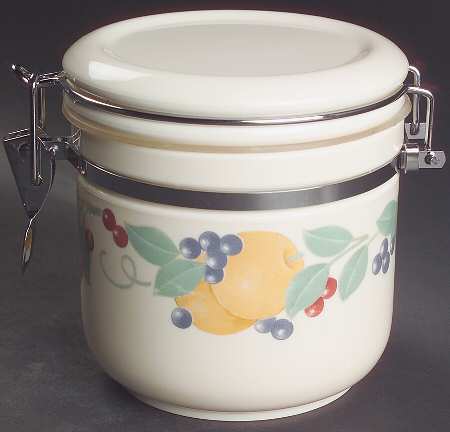 Abundance (Corelle) Small Acrylic Storage Jar & Lid
