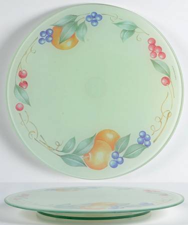 Abundance (Corelle) Glassware Lazy Susan Turntable