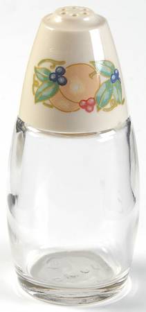 Abundance (Corelle) Glassware Salt Shaker & Lid